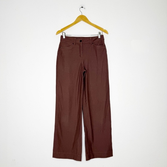 Lululemon City Sleek 5-Pocket High-Rise Wide-Leg Pants Size 26 Pinkish Purple - Picture 1 of 7